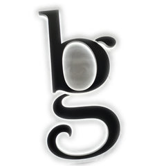 3D Illuminated Office Signs | Custom Backlit LED Logo & Business Letters for Interior Branding