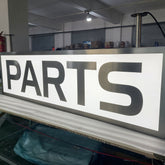 Custom Lightbox Business Sign, Illuminated Lightbox Signage, Hanging Lighted Business Sign, Store Front Sign, Outdoor Logo Sign, Personalized Signage