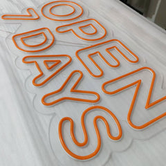 Custom Flex Neon Sign – Bendable LED Light for Home, Bar, Shop, Restaurant, or Event Wall Decoration