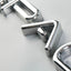 Custom Full-Lit Plated Acrylic Letters – 3D Illuminated Sign Letters with Mirror Chrome Finish for Luxury Branding