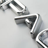 Custom Full-Lit Plated Acrylic Letters – 3D Illuminated Sign Letters with Mirror Chrome Finish for Luxury Branding