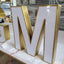 Waterproof Business Custom Punching Holes Led Channel Letters Front-lit LED Advertising Face Illuminated Channel Letter Sign