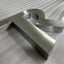 Metal 3D logo Brushed Surface Silver Non Illuminated Channel Letters Indoor Lobby Signage