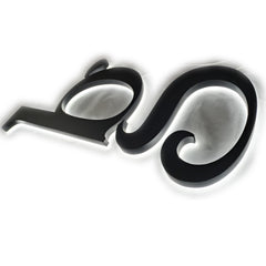 3D Illuminated Office Signs | Custom Backlit LED Logo & Business Letters for Interior Branding