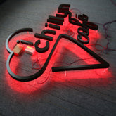 Business Signs Logo Indoor 3D Company Logo Office Business Wall Mounted Signs Custom Acrylic Channel Letters Sign