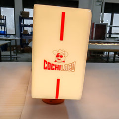 Acrylic 3D Light Sign, Custom Logo LED Display, Illuminated Business Light Box, Outdoor Advertising Display Sign, Full Illuminated Lighted Box