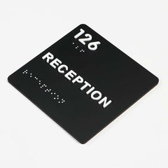 Custom Braille Signs | ADA Compliant Tactile Signage for Office, Hotel & Public Spaces