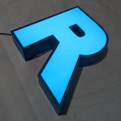 Custom Channel Letter Sign, Storefront Sign, LED Channel Letter Signage, 3D Letter Sign, Custom Led Logo Sign, Lobby Sign, Company Name Sign