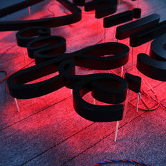 Business Signs Logo Indoor 3D Company Logo Office Business Wall Mounted Signs Custom Acrylic Channel Letters Sign