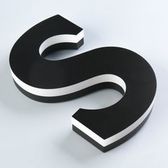 LED Acrylic Letter Sign Acrylic Luminous Sign Letters Lit Acrylic Side Edge Lit Channel Letters Halo Glow Signage for Shops, Offices, Bars, Restaurants