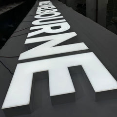3D Frontlit Channel Letters, Custom Business Sign, Indoor Lobby sign, 3D Logo Sign, Personalized LED Signage, Custom Outdoor Signs