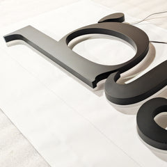 3D Illuminated Office Signs | Custom Backlit LED Logo & Business Letters for Interior Branding