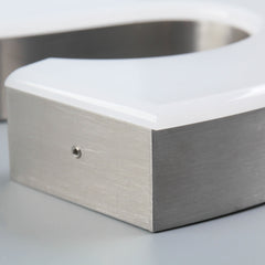 Customized 3D LED Channel Letters Sign Outdoor Waterproof Business Face-lit Trimless Stainless Steel Reception Wall Illuminated Letters