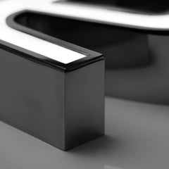 Outdoor Waterproof LED Shop Sign | Custom Frontlit Aluminum Channel Letters with Trim Cap, 3D Business Logo Sign