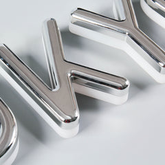 Custom Acrylic Coated Backlit LED Letters | 3D Illuminated Signage for Storefronts, Hotels, Restaurants & Offices