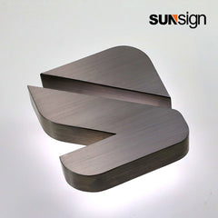 Custom Stand-off Wall Backlit Letters | Halo Lit or Reverse Lit, Acrylic Back Optional, Personalized Fonts & Sizes