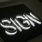 Waterproof Front-lit LED Channel Letters – Custom Business Signage, Acrylic Illuminated Letters for Shop, Office, and Outdoor Displays
