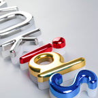Custom Acrylic Coated Backlit LED Letters | 3D Illuminated Signage for Storefronts, Hotels, Restaurants & Offices