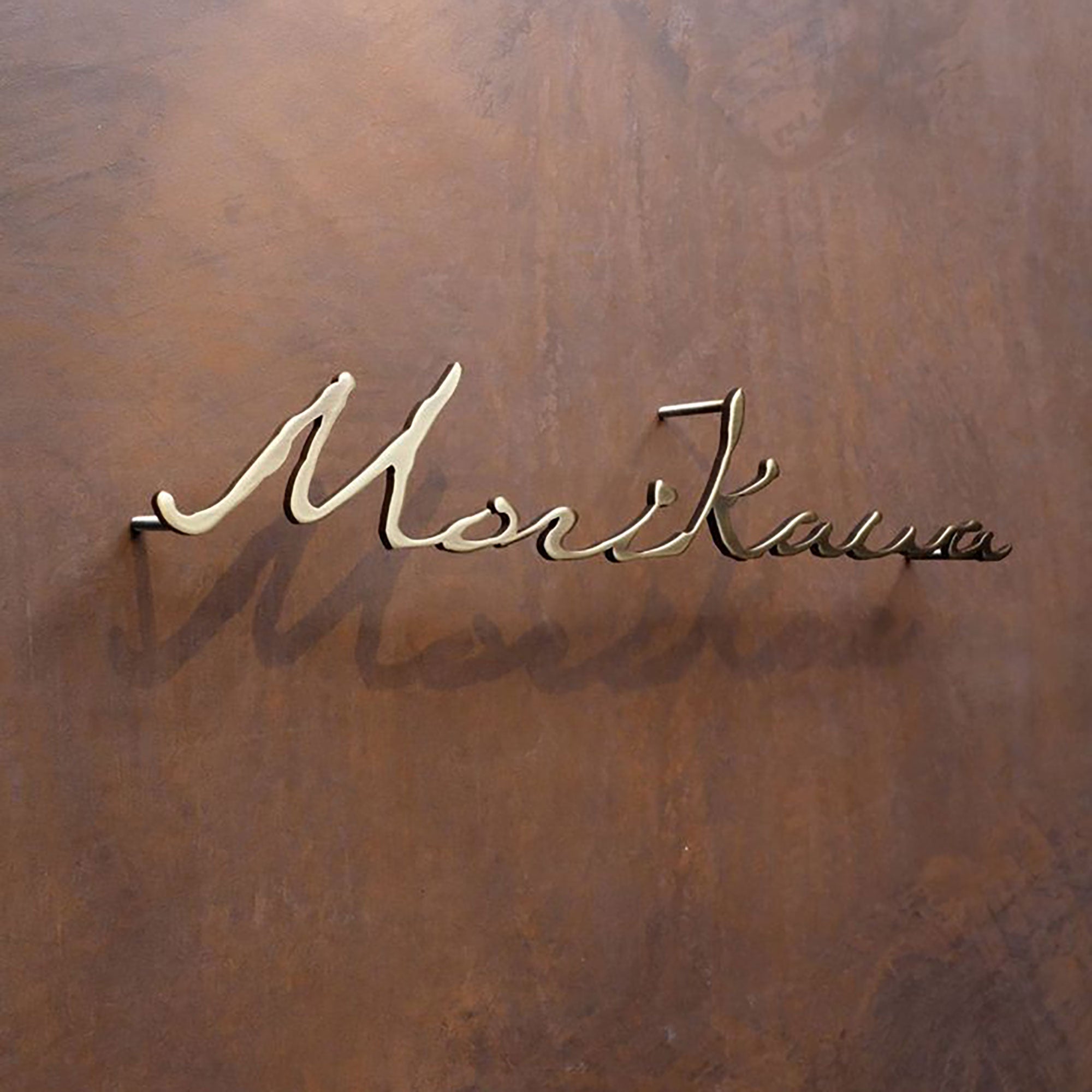 3mm 5mm 8mm solid cut bronze letters office wall stud mounted stainless steel cut letters