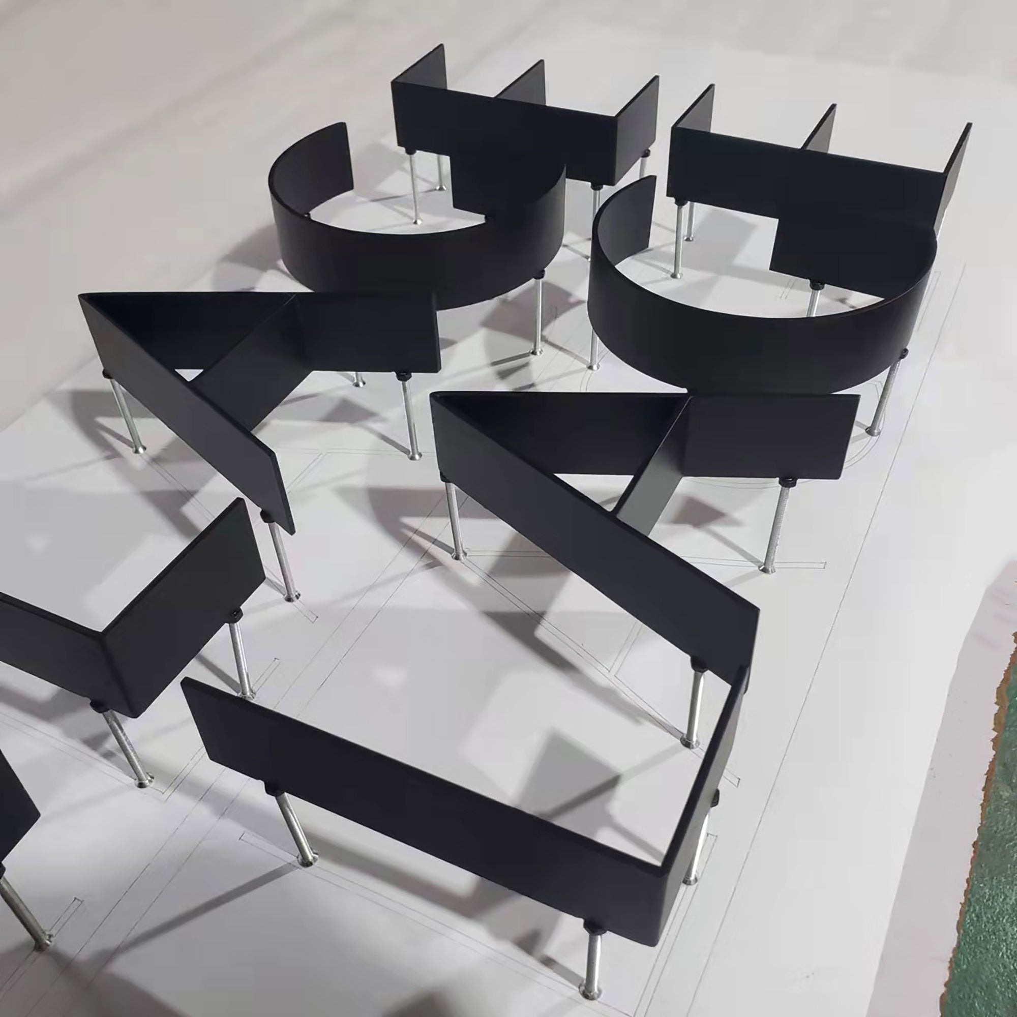 Custom Stud-Mounted Cut Letters – Premium Stainless Steel, Aluminum or Acrylic Signage for Storefronts, Offices, Restaurants and Retail Spaces Secondary image