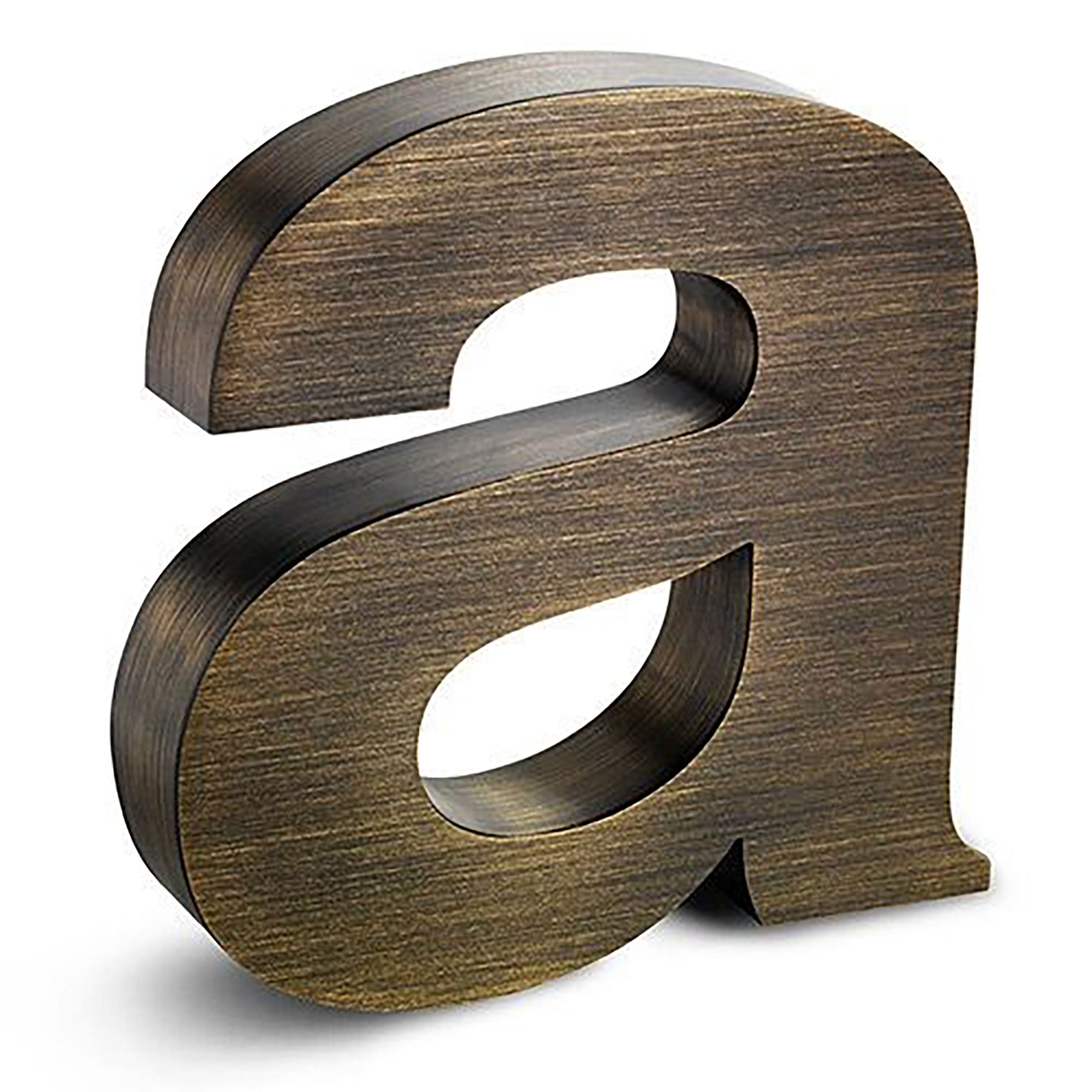 Custom Bronze Copper Letters Signage Antique Brushed Shop Signs Metal Letters And Numbers Door Logo Signage Main image