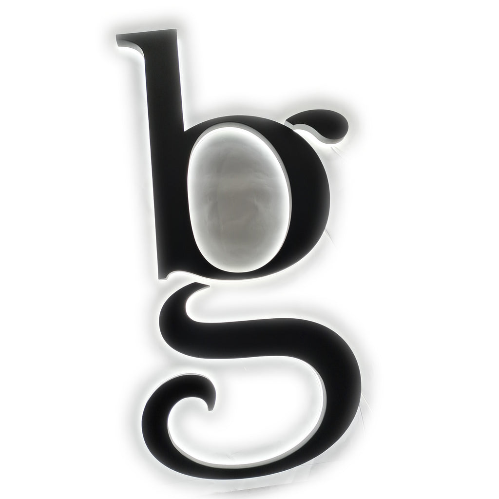 3D Illuminated Office Signs | Custom Backlit LED Logo & Business Letters for Interior Branding