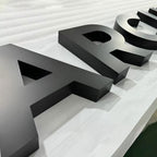 Weatherproof Aluminum Channel Letters Sign Powder Coated Shop Signboard Exterior Business Signage