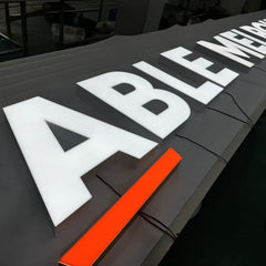 3D Frontlit Channel Letters, Custom Business Sign, Indoor Lobby sign, 3D Logo Sign, Personalized LED Signage, Custom Outdoor Signs