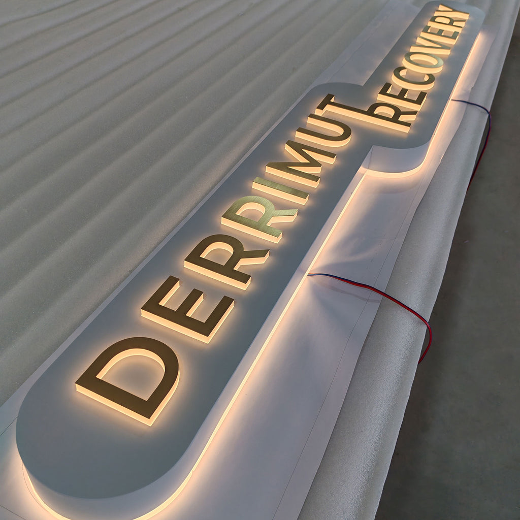 Reception Wall Lightbox,Brand Logo Display, Office Name Signs, Advertising Custom Light Box, Studio LED Sign, Company Lobby Lighted Signages