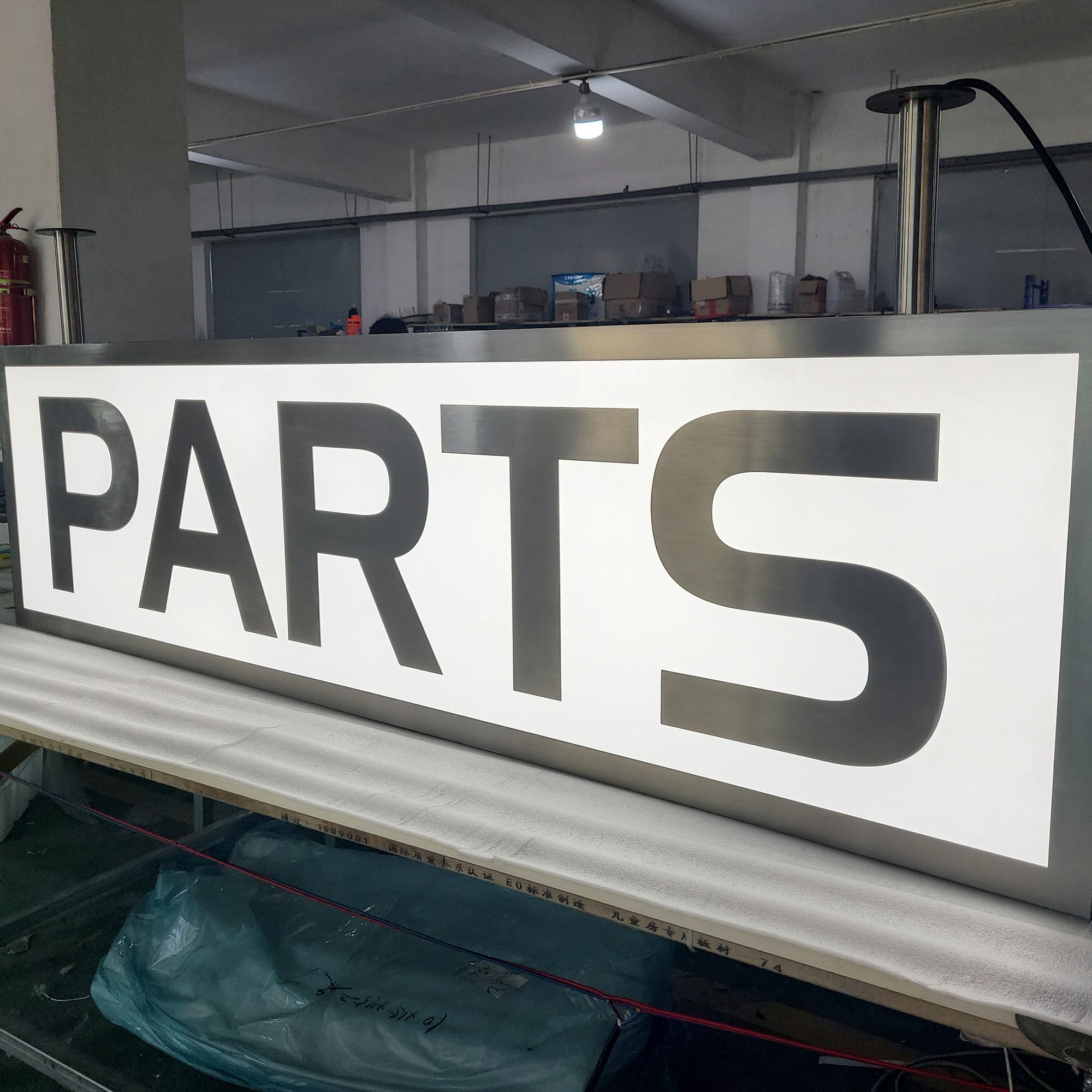 Custom Lightbox Business Sign, Illuminated Lightbox Signage, Hanging Lighted Business Sign, Store Front Sign, Outdoor Logo Sign, Personalized Signage Main image