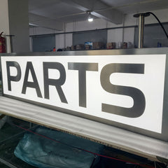 Custom Lightbox Business Sign, Illuminated Lightbox Signage, Hanging Lighted Business Sign, Store Front Sign, Outdoor Logo Sign, Personalized Signage