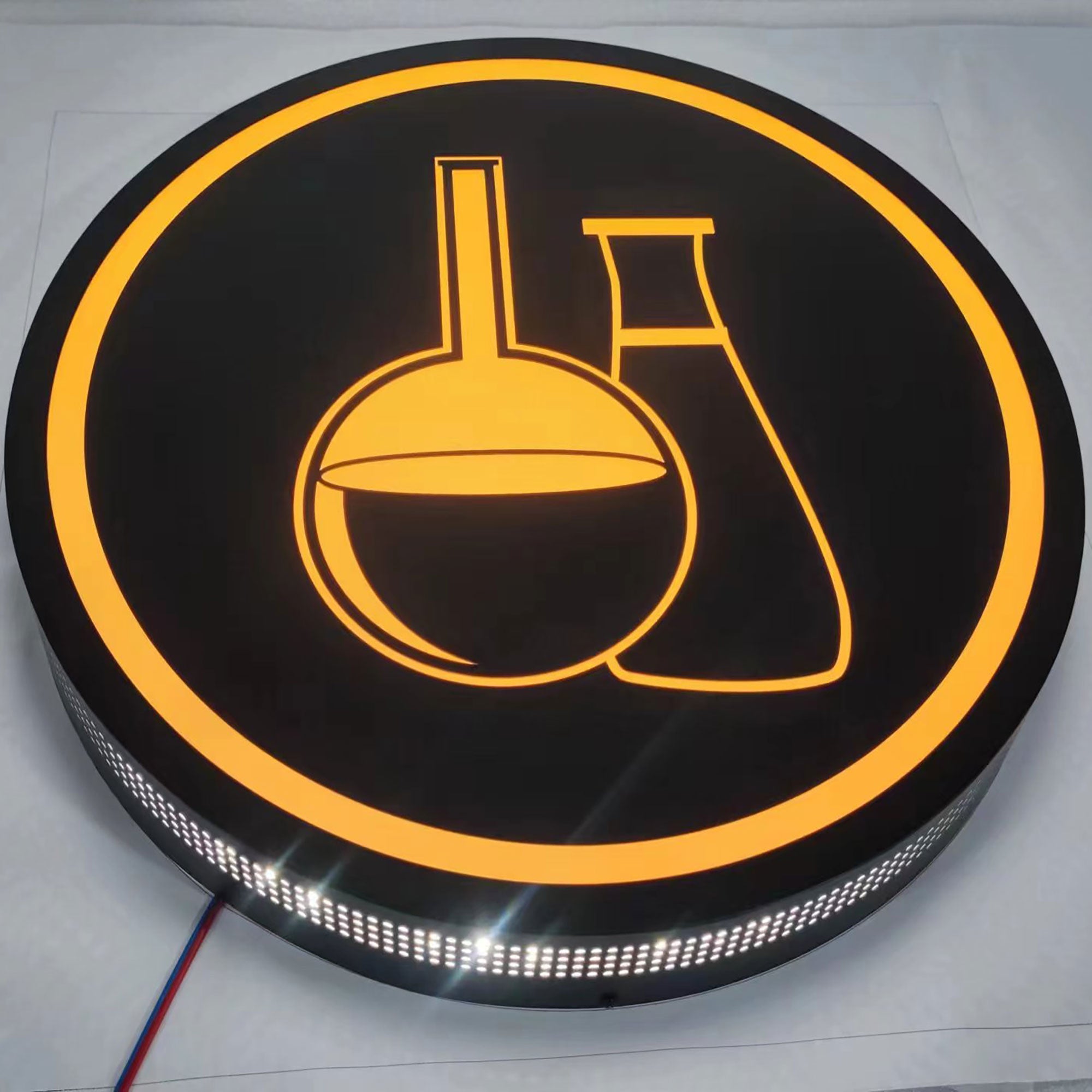 Custom Outdoor LED Lightbox Acrylic Illuminated Sign