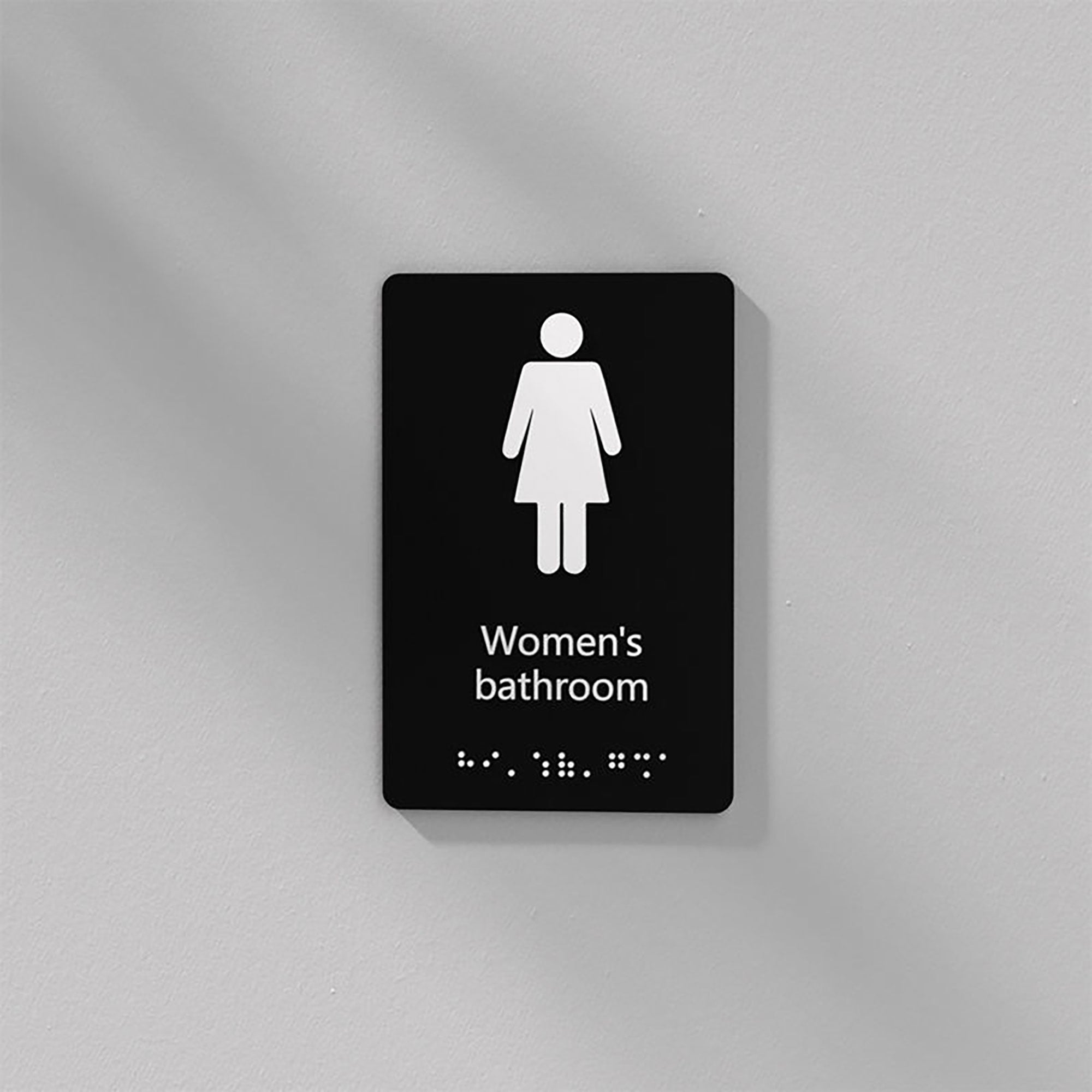 Custom Acrylic Braille Signs – Modern, Durable, Accessible, Indoor/Outdoor, Tactile Wayfinding for Offices, Hotels, Restaurants, Schools, Public Spaces