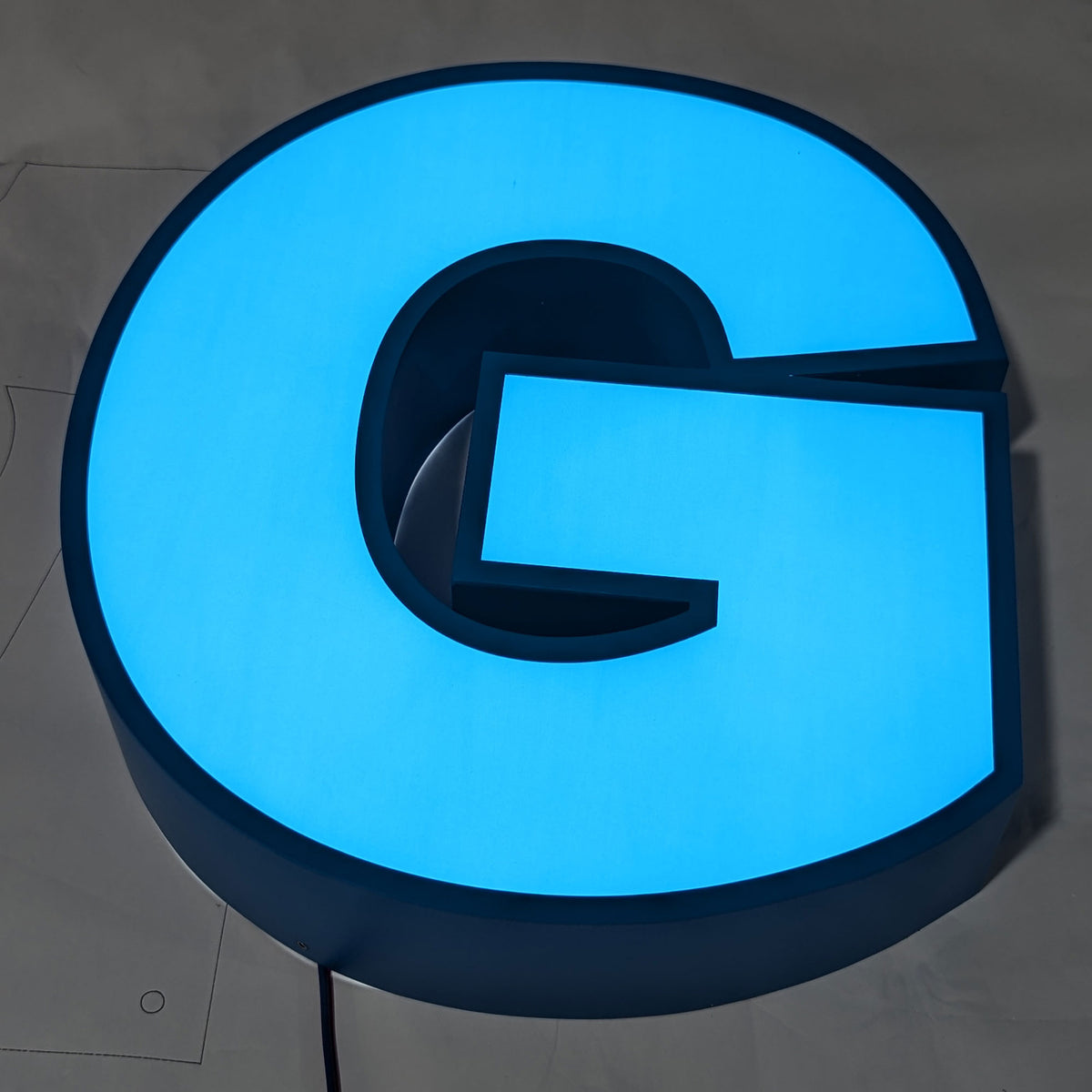 Custom Channel Letter Sign, Storefront Sign, LED Channel Letter Signage, 3D Letter Sign, Custom Led Logo Sign, Lobby Sign, Company Name Sign