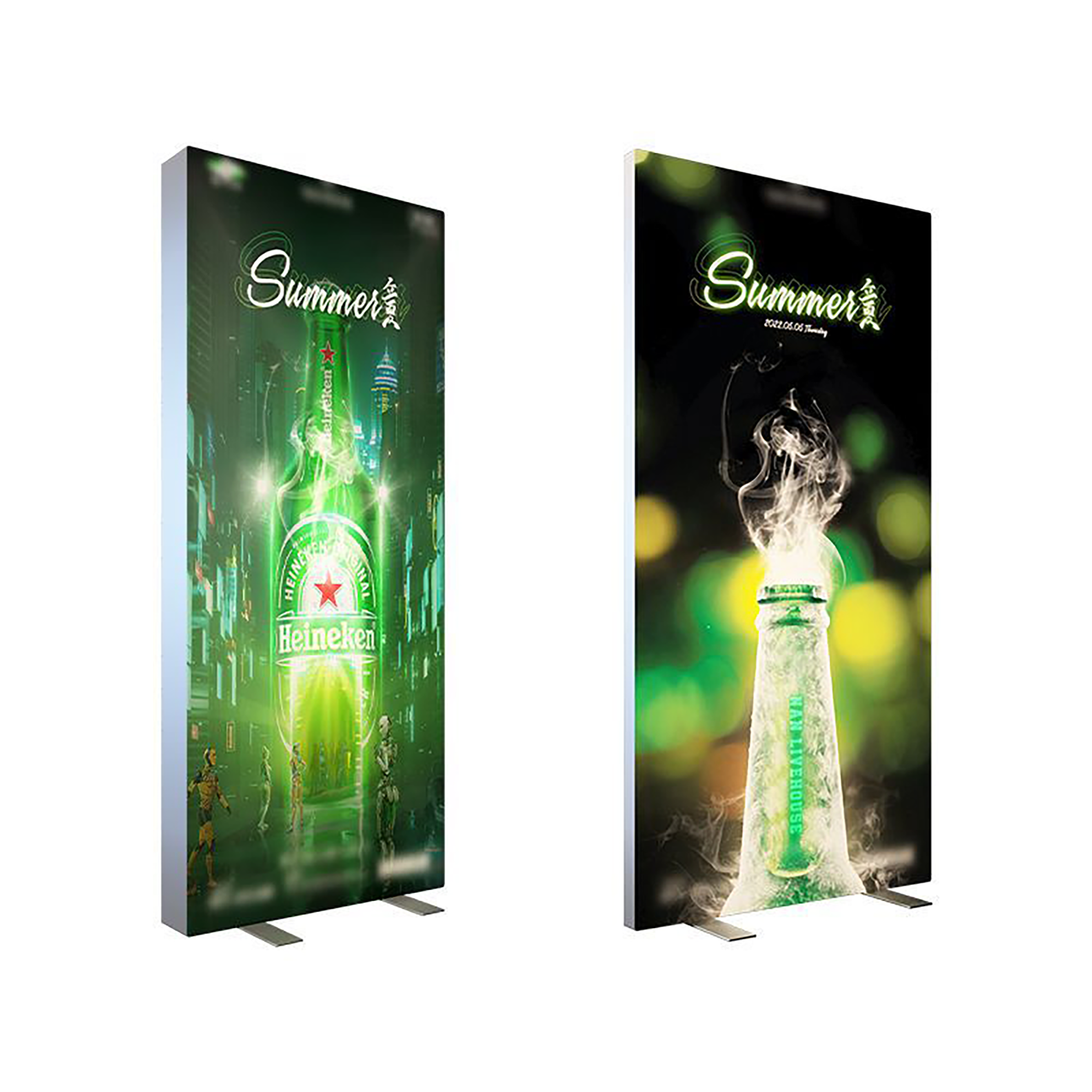 Ultra Thin LED Lightboxes – Slim, Modern, Customizable, Energy-Efficient, Indoor/Outdoor Display for Stores, Restaurants, Cafes, Exhibitions, Offices
