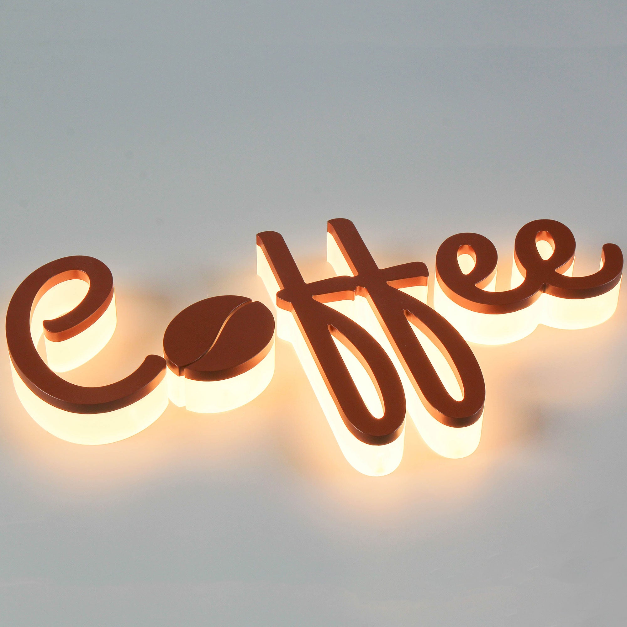 Custom Acrylic LED Backlit Letters – Modern, Energy-Efficient, Indoor/Outdoor, Vibrant Branding for Shops, Offices, Restaurants, Bars, Retail Spaces Main image