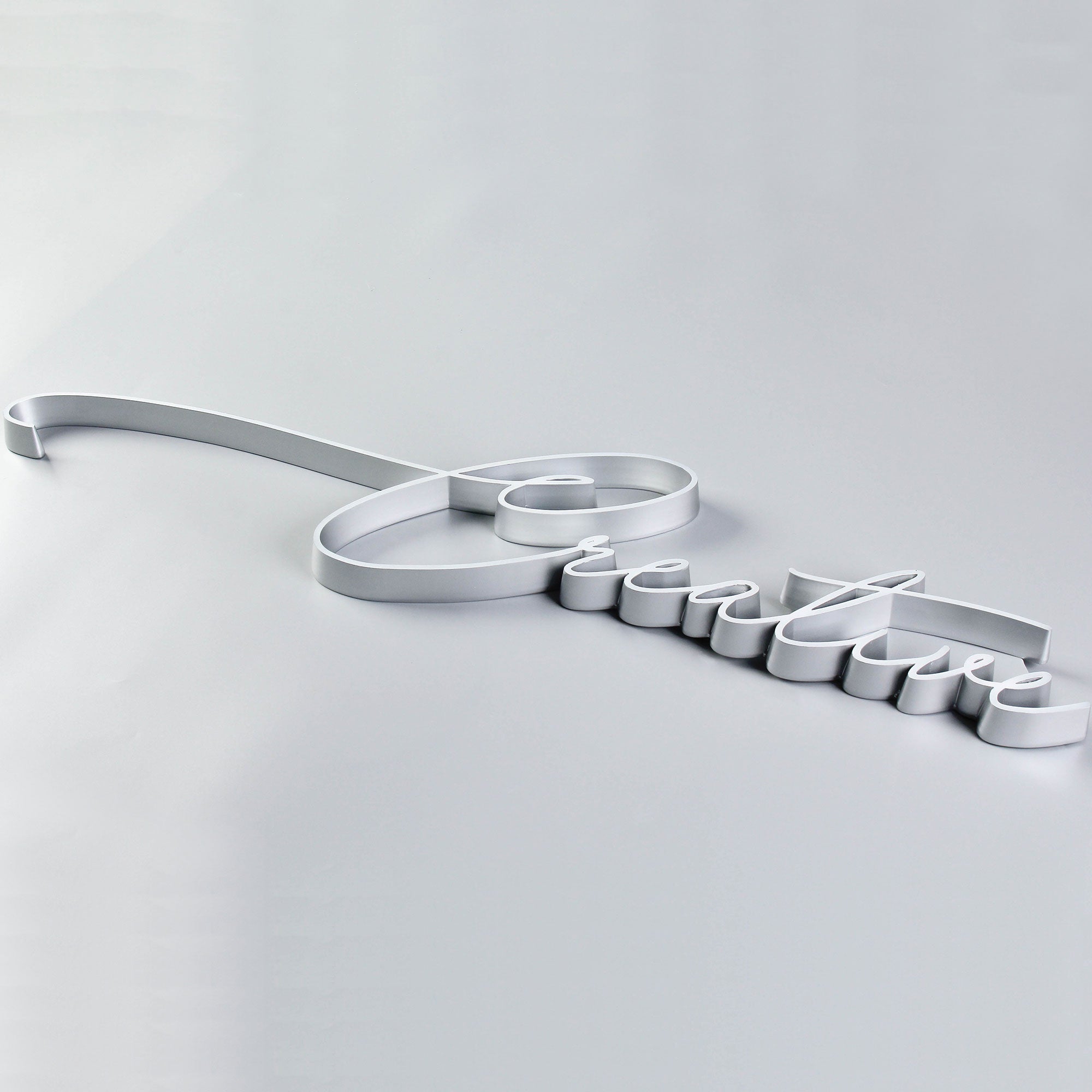 Ultra-Thin Mini Acrylic Letters | Front-Lit Slim LED Acrylic Signs | Custom Thin Line Logo Signage for Indoor Branding