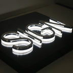 Waterproof Front-lit LED Channel Letters – Custom Business Signage, Acrylic Illuminated Letters for Shop, Office, and Outdoor Displays