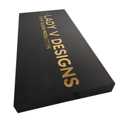 Stainless Steel Cut Out Letters | Custom Solid Metal Signs for Office, Storefront & Home Decor