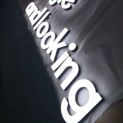 Custom LED Faux Neon Letters – Acrylic Neon Signs for Company Logo, Business Lobby, Office, Shopfront, Event Branding