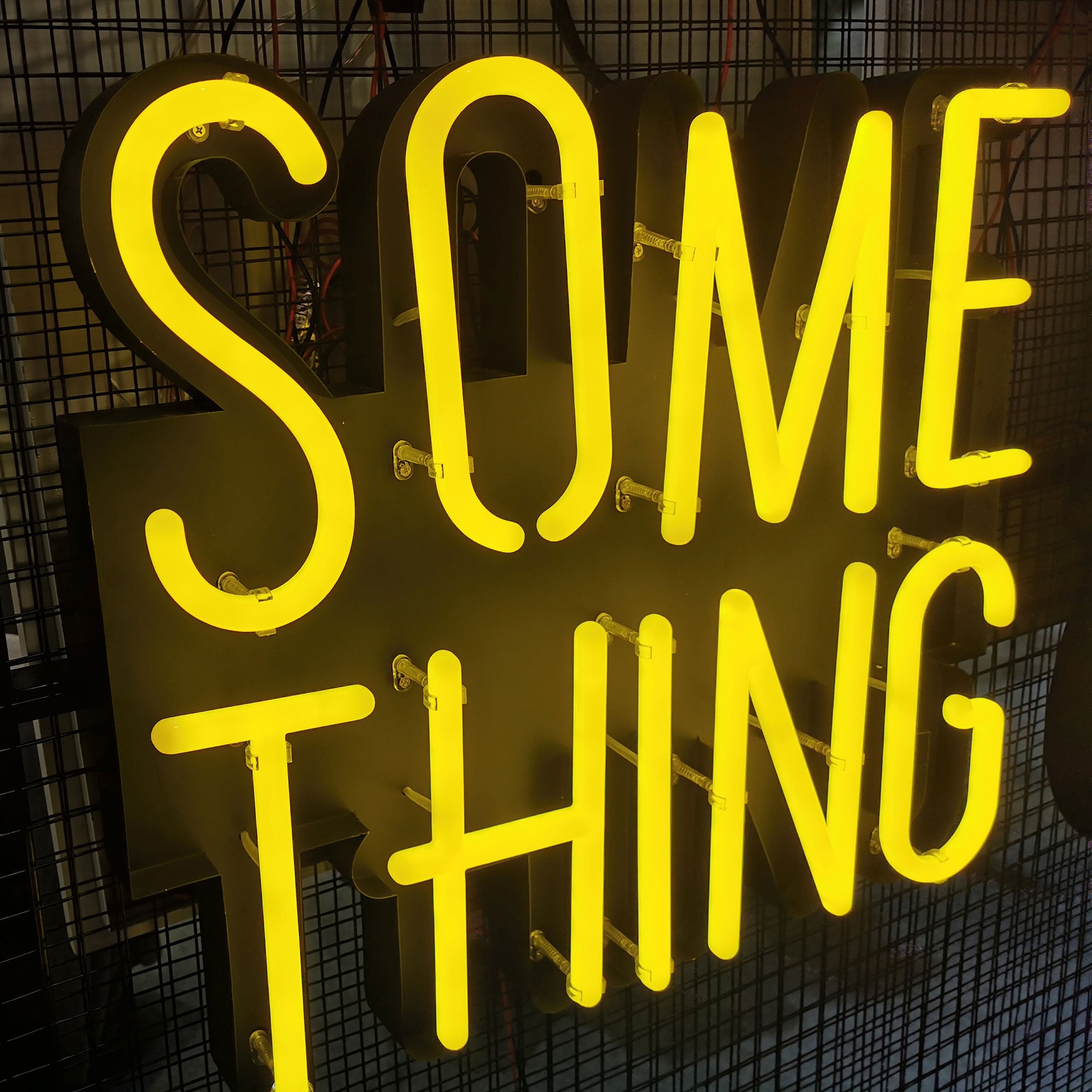 LED 3d logo custom signage luminous acrylic faux neon letters wall led business neon signs Secondary image