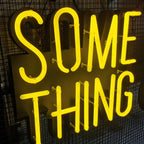 LED 3d logo custom signage luminous acrylic faux neon letters wall led business neon signs
