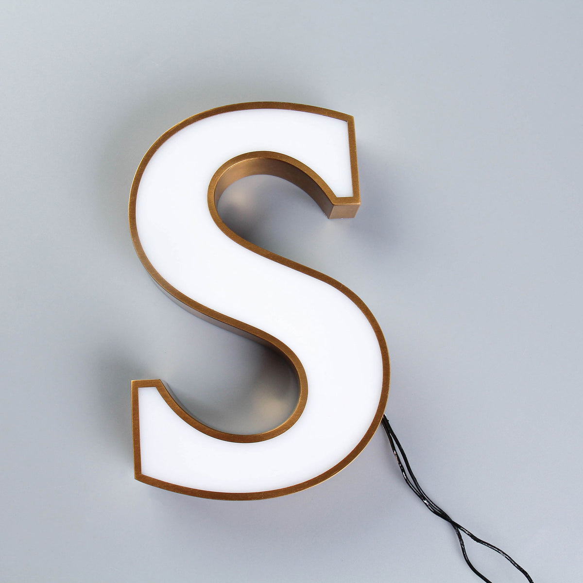 Stainless Steel Front-lit Sign Exterior Led Letter Sign with Trim cap Metal Led Channel Letter Sign with Paint
