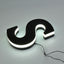 LED Acrylic Letter Sign  Acrylic Luminous Sign Letters Lit Acrylic Side Edge Lit Channel Letters Halo Glow Signage for Shops, Offices, Bars, Restaurants