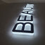 Custom Side-Lit Acrylic Letters | 3D Trimless LED Acrylic Sign | Indoor Backlit Logo Signage for Wall Branding