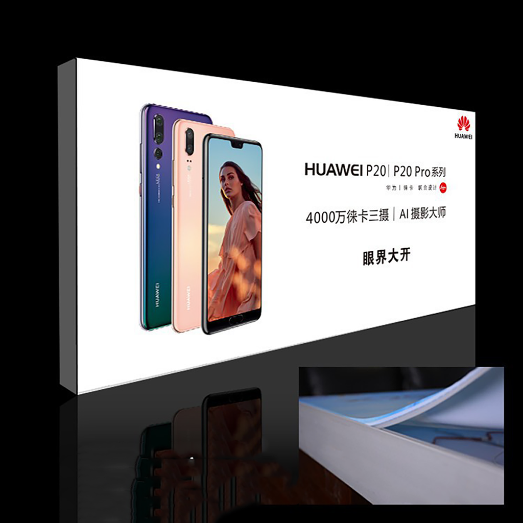 Custom Profile LED Lightboxes – Slim, Modern, Energy-Efficient, Indoor/Outdoor Display for Stores, Restaurants, Cafes, Offices, Exhibitions, Branding
