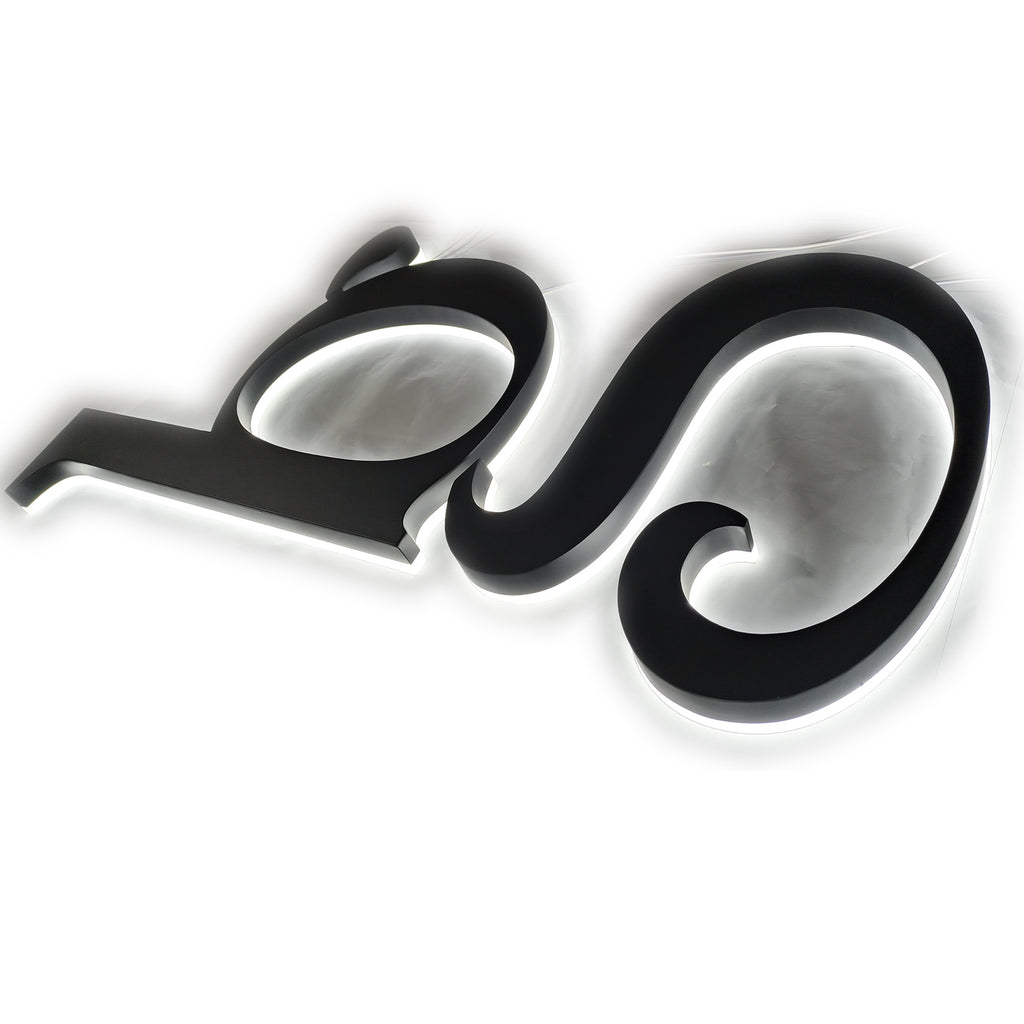 3D Illuminated Office Signs | Custom Backlit LED Logo & Business Letters for Interior Branding