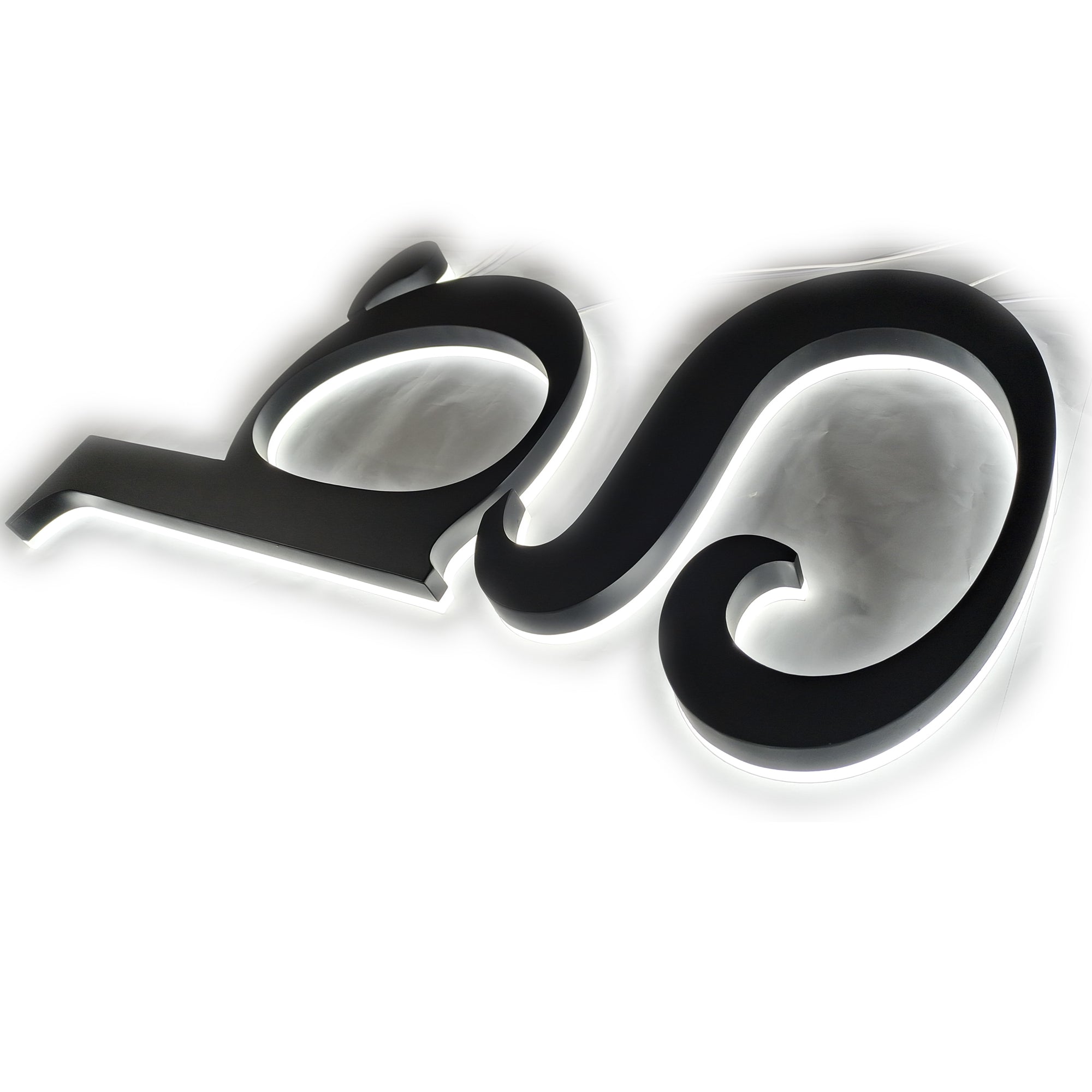 3D Illuminated Office Signs | Custom Backlit LED Logo & Business Letters for Interior Branding