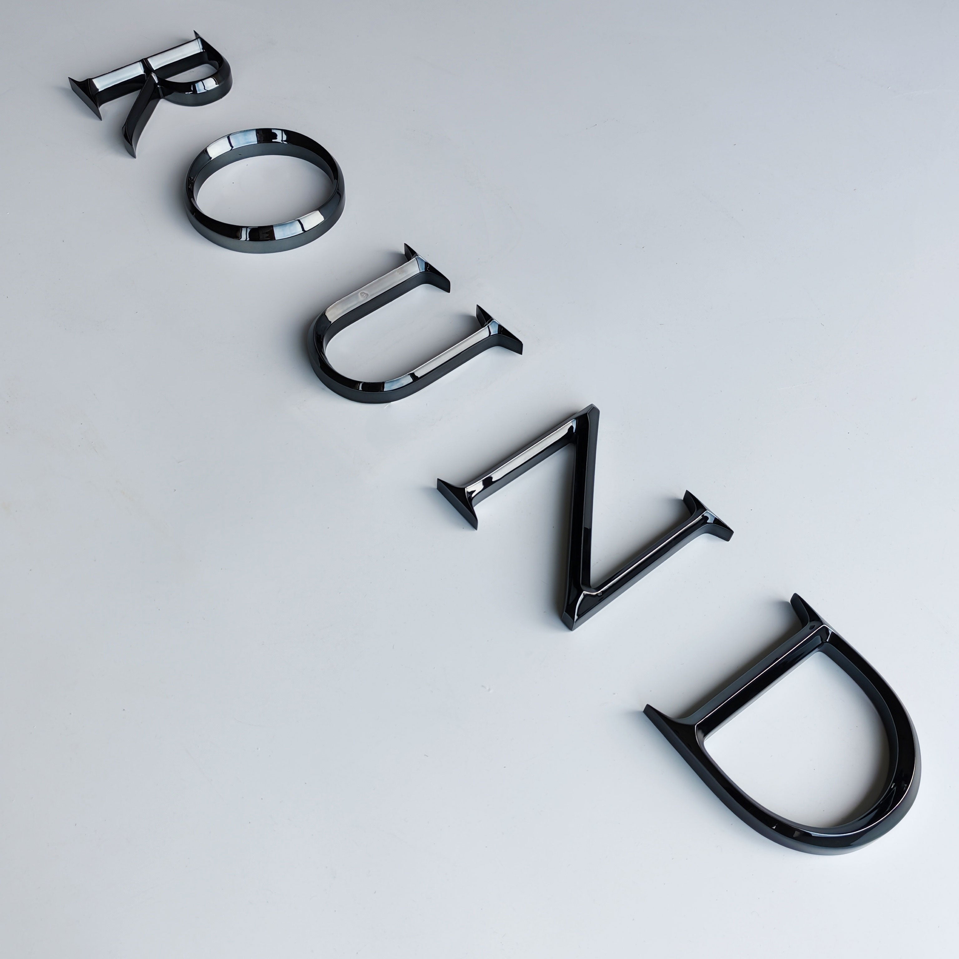 Custom Acrylic Letters, Personalized Sign, Plastic Letters, Acrylic Letters for Wall, 3D Lettering for DIY, Black Gloss Acrylic Letters or Numbers, Wedding Signs