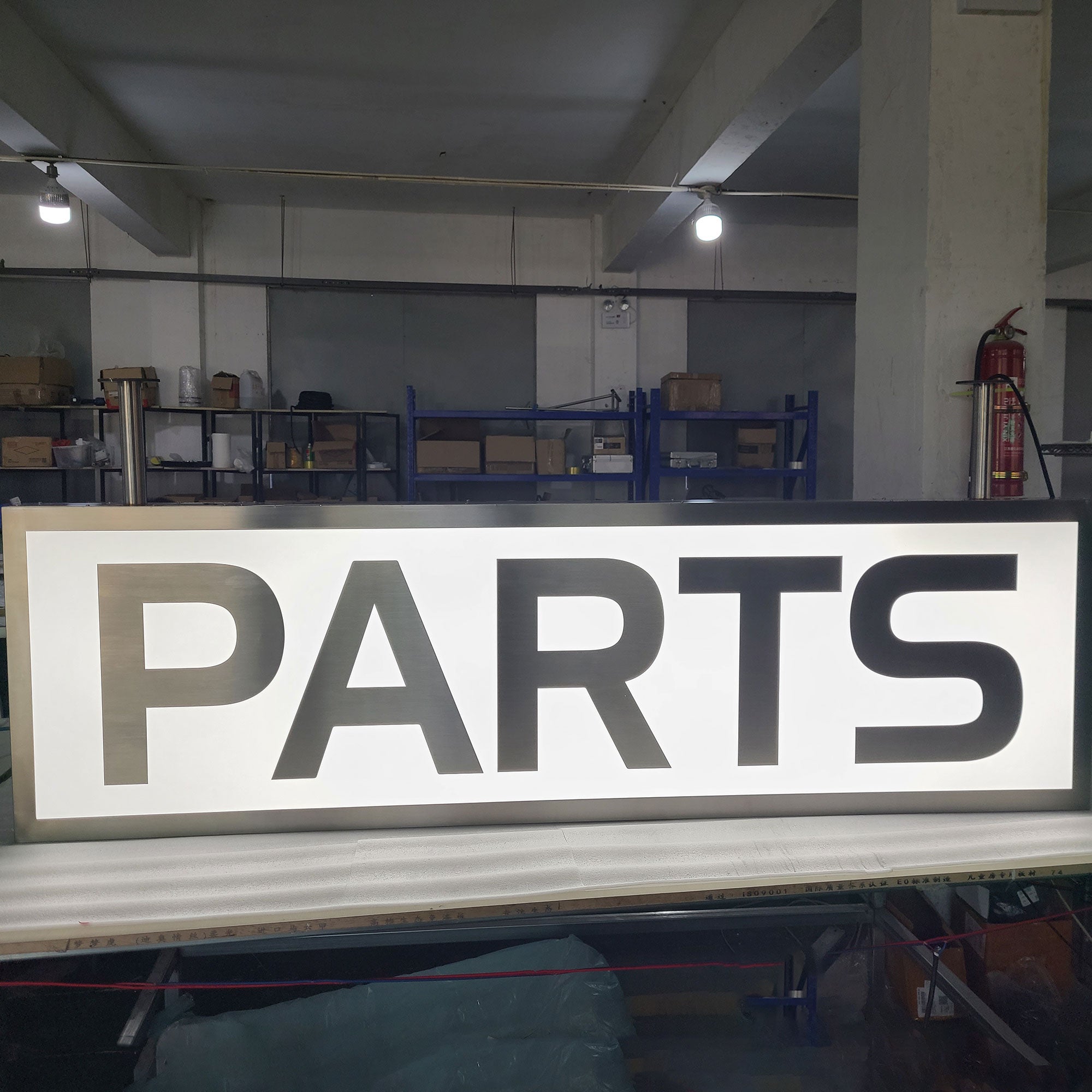 Custom Lightbox Business Sign, Illuminated Lightbox Signage, Hanging Lighted Business Sign, Store Front Sign, Outdoor Logo Sign, Personalized Signage Secondary image